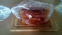 Gefüllter Schweinerücken aus dem Bratschlauch