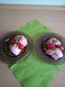 Schnelle Erdbeer-Mousse