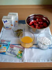 Schnelle Erdbeer-Mousse