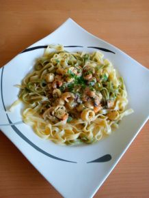 Frutti di Mare in Kräuterrahm