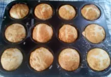 Laugenbrötchen aus Muffinform selber backen