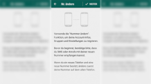Handynummer bei WhatsApp ändern und alte Unterhaltungen sichern