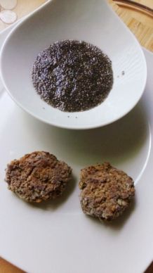 Chia-Fleischfrikadelle