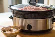 Bei Hitze: Essen im Crockpot auf dem Balkon kochen