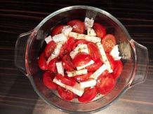 Tomaten-Feta-Gratin