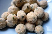 Vegane Hirse-Kartoffel-Bällchen