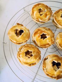 Gedeckte Bratapfel-Muffins