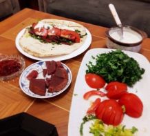 Falafel-Wrap - vegetarisch