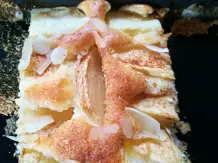 Schneller Apfelkuchen mit einem lockeren Boden