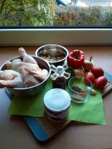 Baskisches Hähnchen