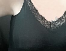 Weiter Armausschnitt - Achselbereich & Taille dezent verdecken
