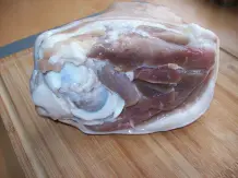 Hausgemachte Erbsensuppe