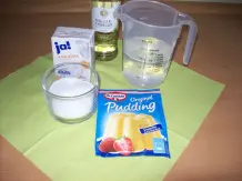 Weißweincreme mit Traubenkompott