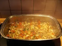 Gänsekeulen in Rotweinsoße