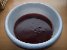 Rotwein-Sahne-Pudding