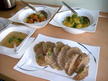 Bunter Hackbraten aus dem Bratschlauch