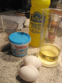 Selbst gemachte Mayonnaise - ganz einfach und schnell!