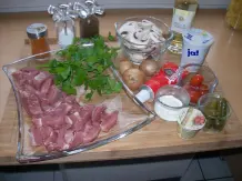 Schweinefilet a la Stroganoff