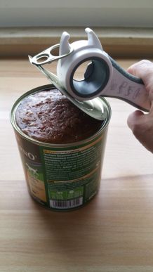 Praktischer Zugring-Dosenöffner