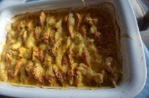 Apfel-Putenfleisch-Auflauf