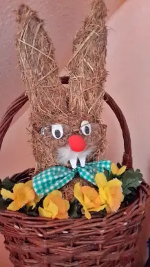 Osterhase - schöne Dekoidee zu Ostern