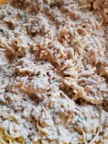Überbacke Brötchen mit Rinderhack und Emmentaler