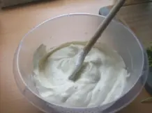 Grie Soß (Grüne Soße) mit Eiern und frischen Matjes