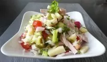 Deftiger Wurstsalat - Reste aus dem Kühlschrank verwerten
