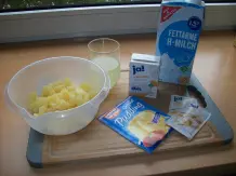 Ananas-Vanille-Dessert
