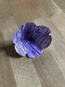DIY Karte zum Muttertag mit Papierblumen und Herzen