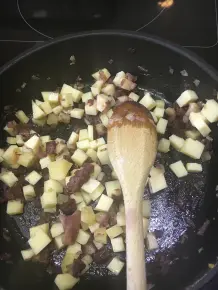 Tarte mit grünem Spargel