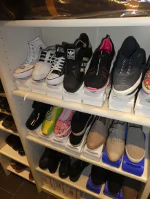 Schuhpaare platzsparend stellen