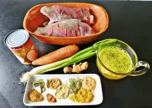Sommerliche Gänsebrust "Asia-Style" aus dem Römertopf