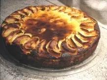 Apfel-Käse-Torte ohne Boden