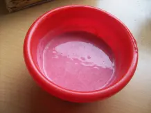 Quark-Frischkäse-Himbeer-Dessert