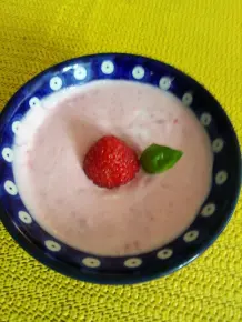 Quark-Frischkäse-Himbeer-Dessert