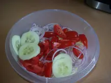 Gebratener Seelachs mit Kapern-Zwiebel-Bechamel-Soße