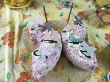 Schwedische Eistörtchen mit Erdbeeren