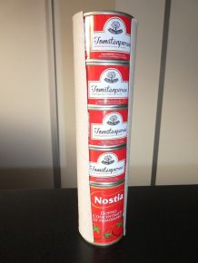 Kleine Dosen kippsicher stapeln