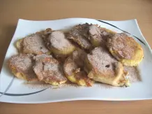 Gebackene Apfelscheiben