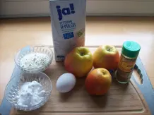Gebackene Apfelscheiben