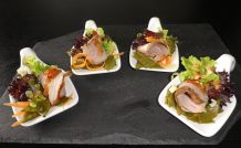 Vorspeise: Thai-Filet mit Erdnussdip