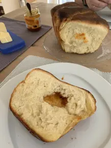 Gefüllte Buchteln mit Zwetschgenmarmelade