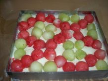 Kuchen mit Melonen - perfekt für heiße Tage