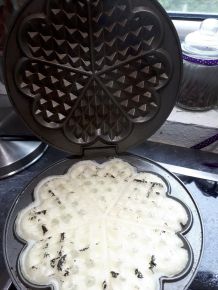 Waffeleisen einfach mit Speisestärke reinigen