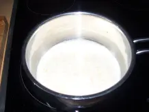 Weiße Mousse au Chocolat