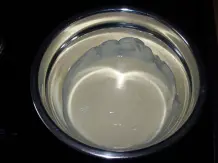 Weiße Mousse au Chocolat