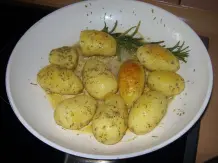 Hähnchen-Schnitzel in Gorgonzola-Soße