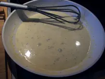 Hähnchen-Schnitzel in Gorgonzola-Soße