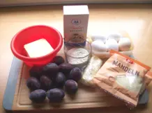 Leckere Pflaumen-Muffins mit Marzipan